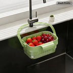 Upgrade Foldable Hanging Sink Drain Basket