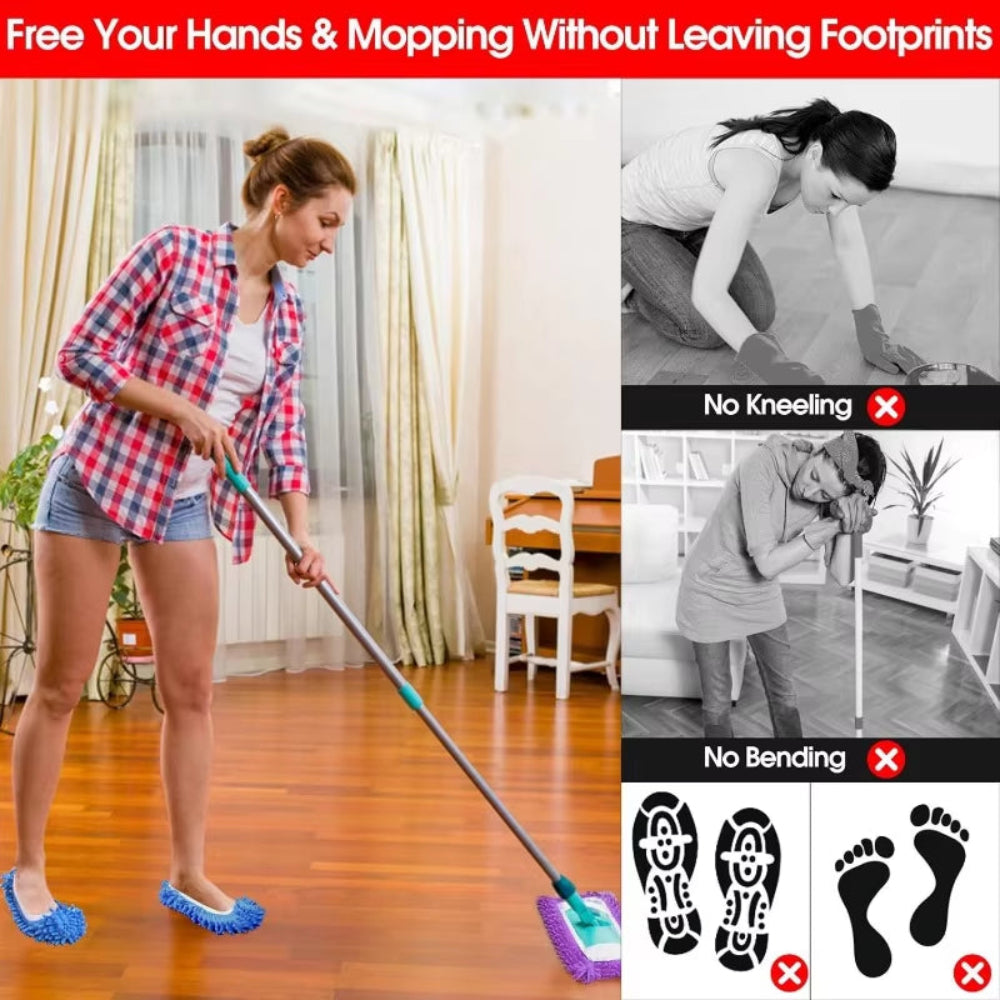 Mop Caps MultiFunction Cleaning Shoes (1 Pair)