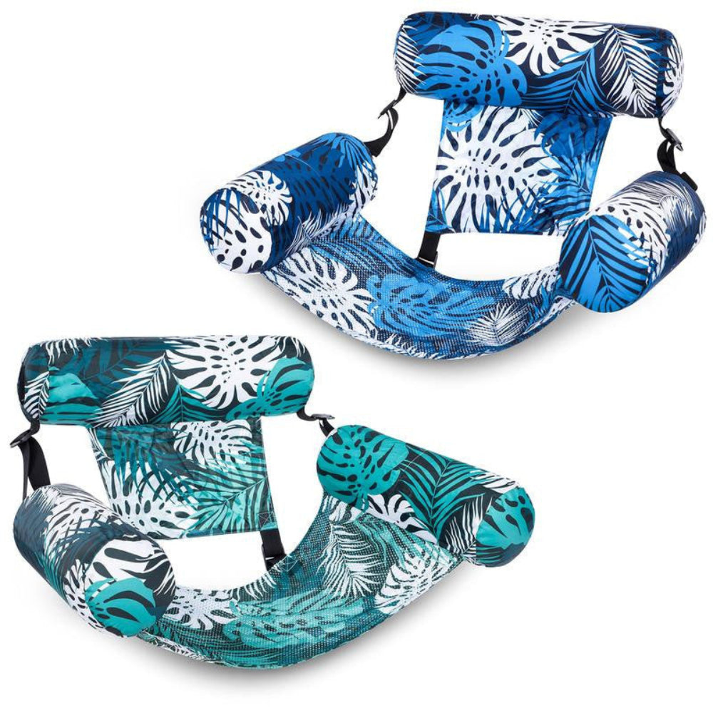 Inflatable Water Hammock Floating Pool Lounger