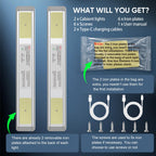 Rechargeable Motion Sensor Under Cabinet Lights (2PCS)
