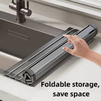 Foldable Roll-Up Dish Drying Rack Heavy Duty
