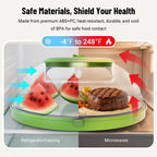 Microwave Splatter Cover with Water Steamer