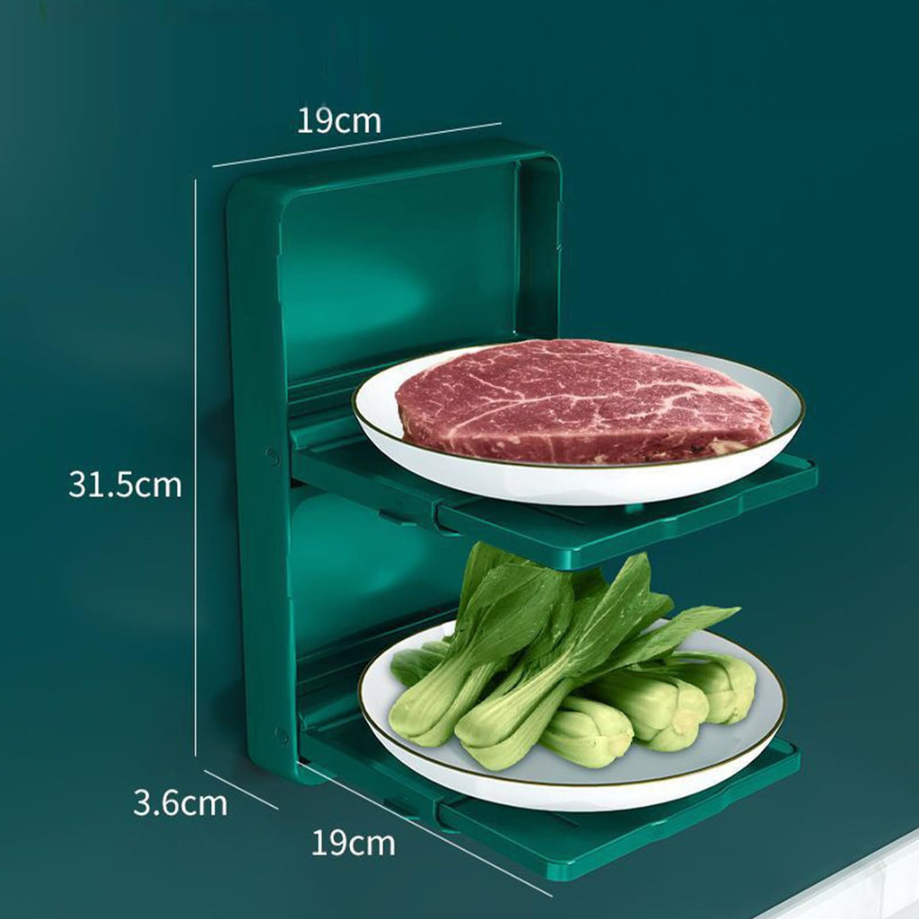 Foldable Wall Mount Kitchen Prep Rack