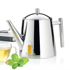 Stainless Steel Tea Pot with Removable Infuser