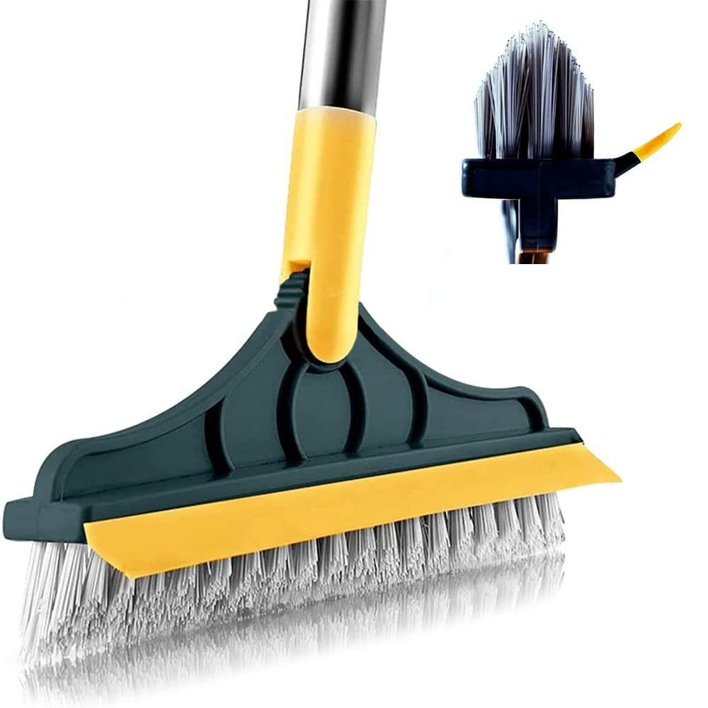 Rotating Floor Scrub Brush Long Handle