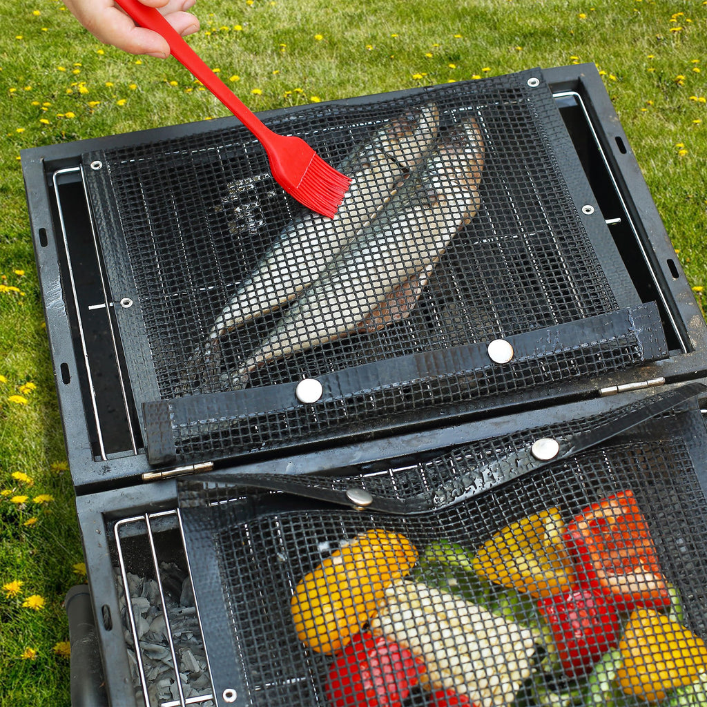 Reusable Non-Stick BBQ Mesh Grilling Bags