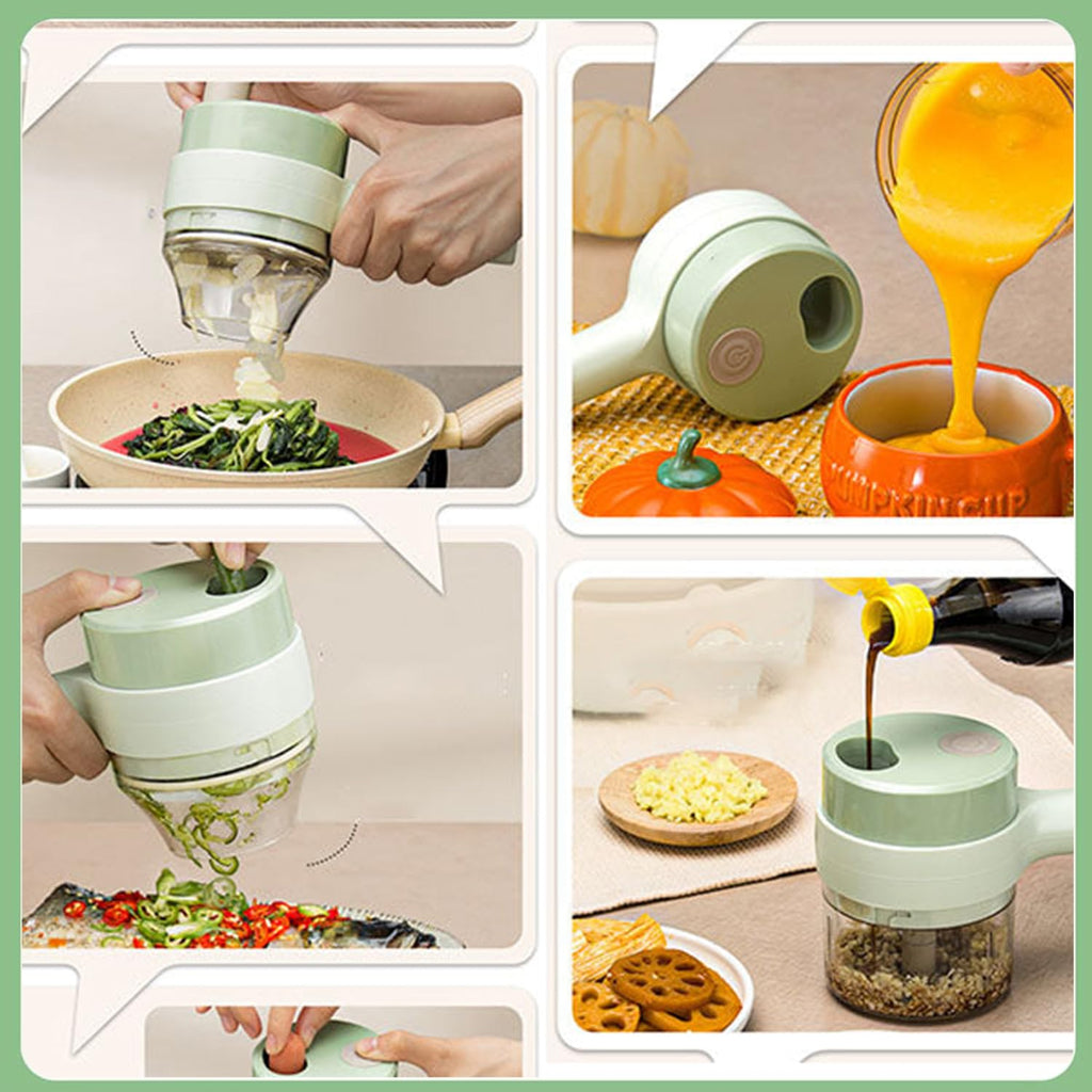 5 in 1 Electric Vegetable Chopper, Smart Kitchen Appliances
