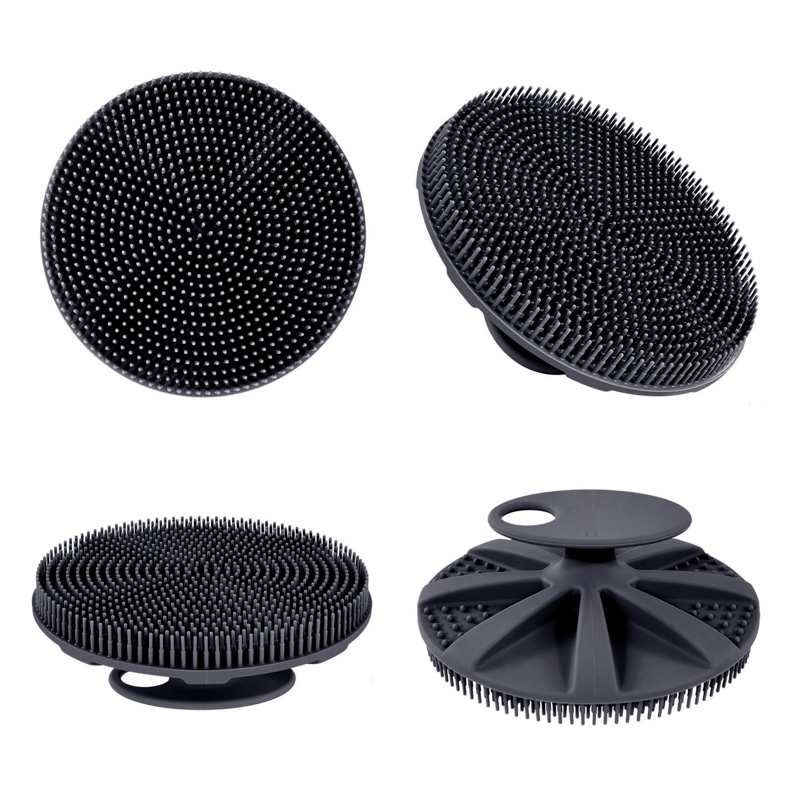 Soft Silicone Body Scrubber Shower Brush