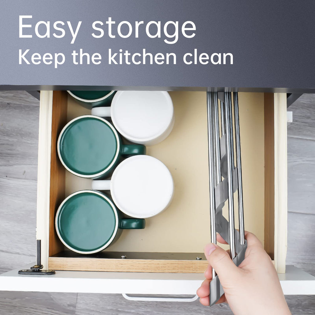 Triangle Roll-Up Dish Drying Rack