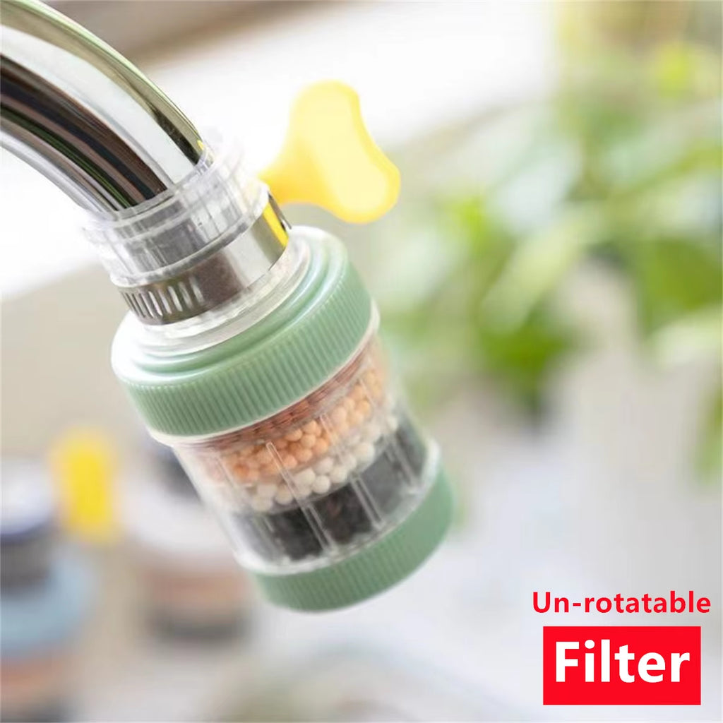 Universal 6-Layer Rotating Faucet Filter Water Purifier