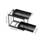 Double Layer Pull-Out Under Sink Storage Organizer