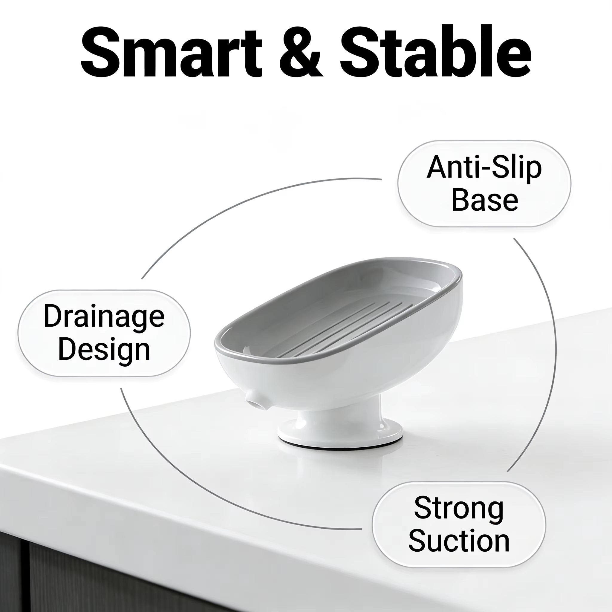 Suction Cup Soap Dish
