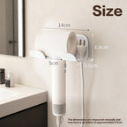 Universal Hair Dryer Holder Wall Mount (2PCS)