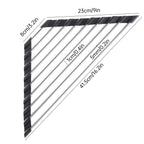 Triangle Roll-Up Dish Drying Rack