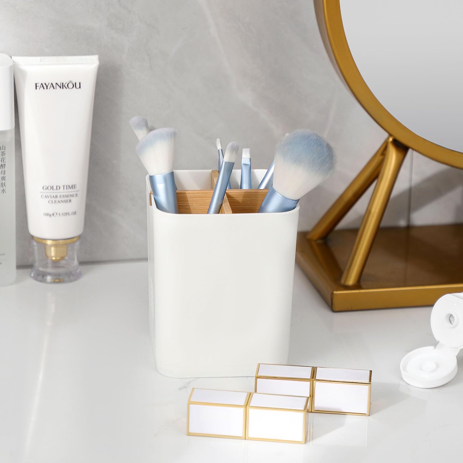 Toothbrush Holders Drainage for Bathrooms