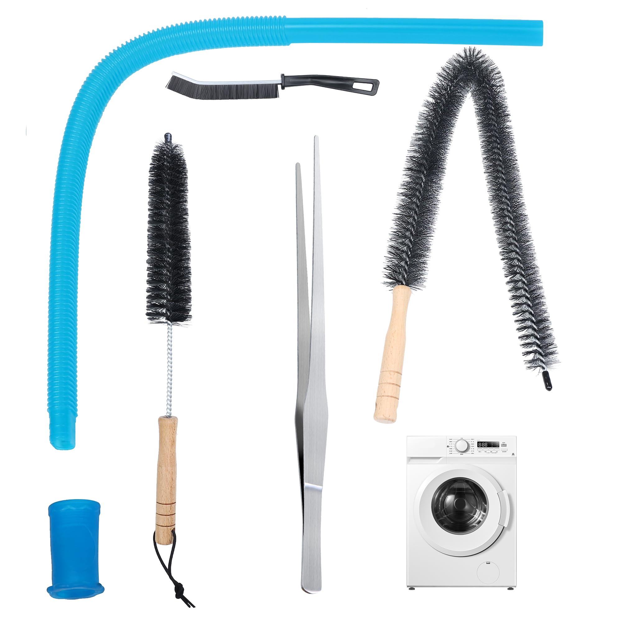 5 Pcs Dryer Vent Cleaner Kit