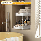 Double Layer Pull-Out Under Sink Storage Organizer