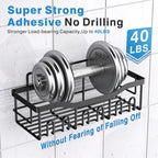 5 Pack Rustproof Stainless Steel Bath Organizers