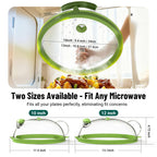 Microwave Splatter Cover with Water Steamer