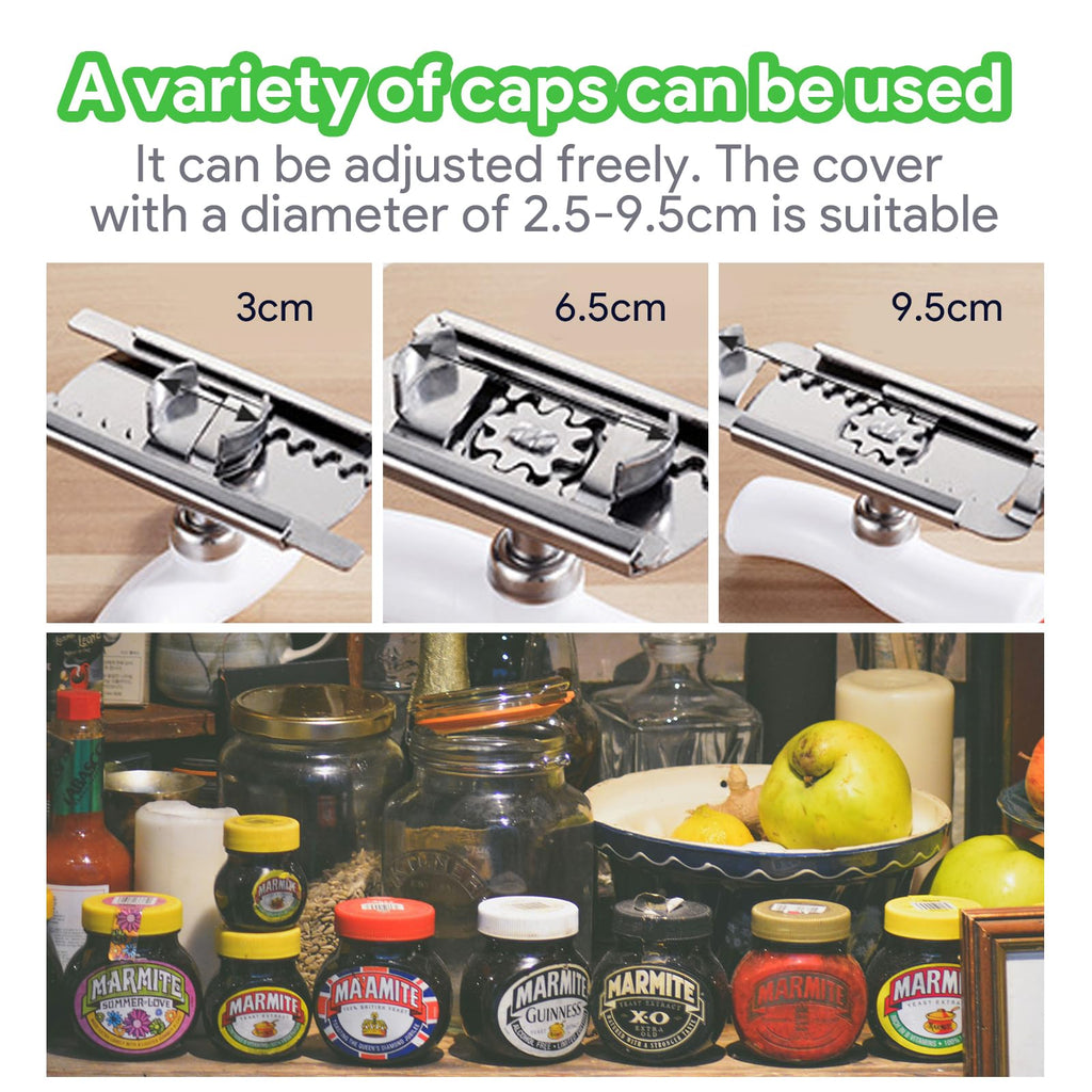 2PCS Jar & Bottle Opener for Weak Hands