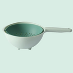 Double Drainer Basket With Handle