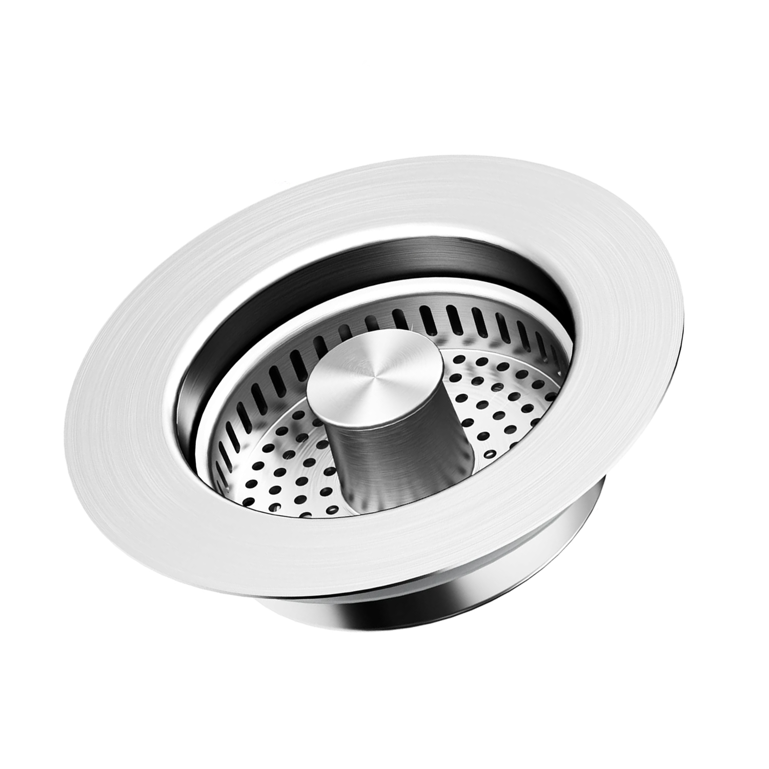 3-in-1 Kitchen Sink Drain Strainer & Stopper