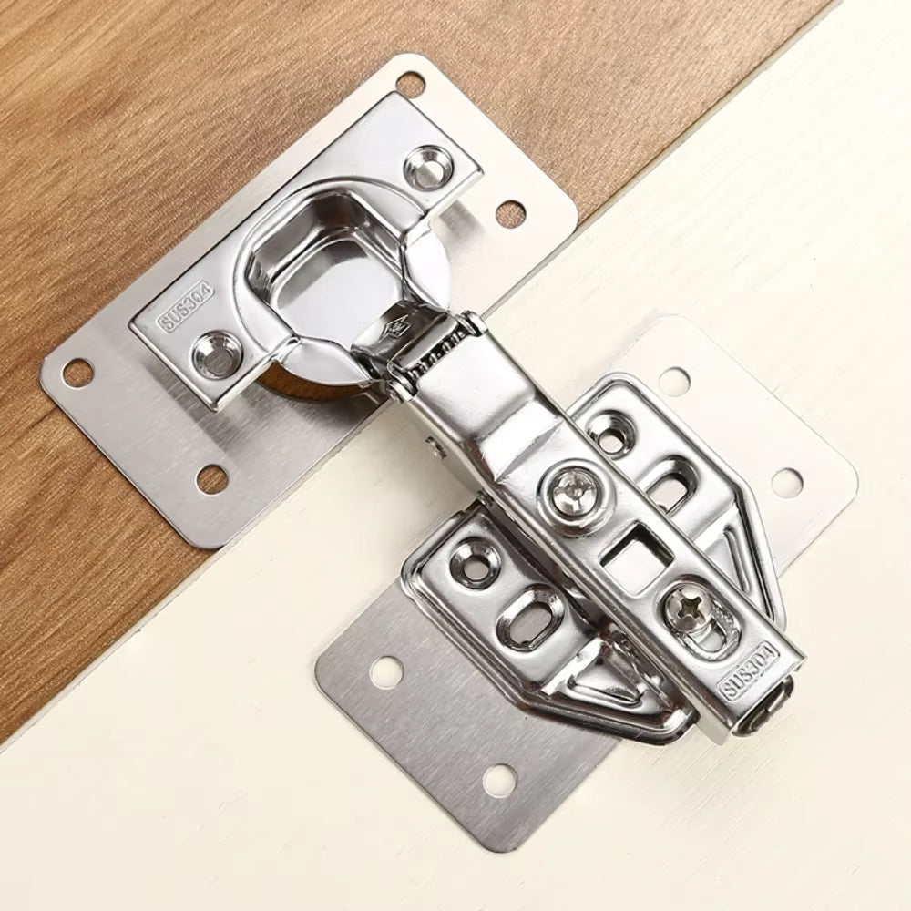 Hinge Repair Kit, Upgraded Cabinet Hinge Repair Plate Kit