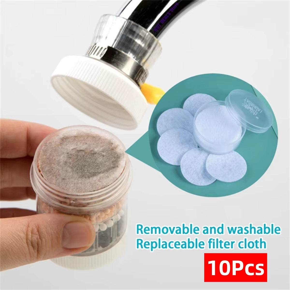 Universal 6-Layer Rotating Faucet Filter Water Purifier