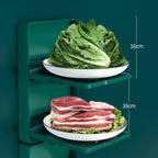 Foldable Wall Mount Kitchen Prep Rack