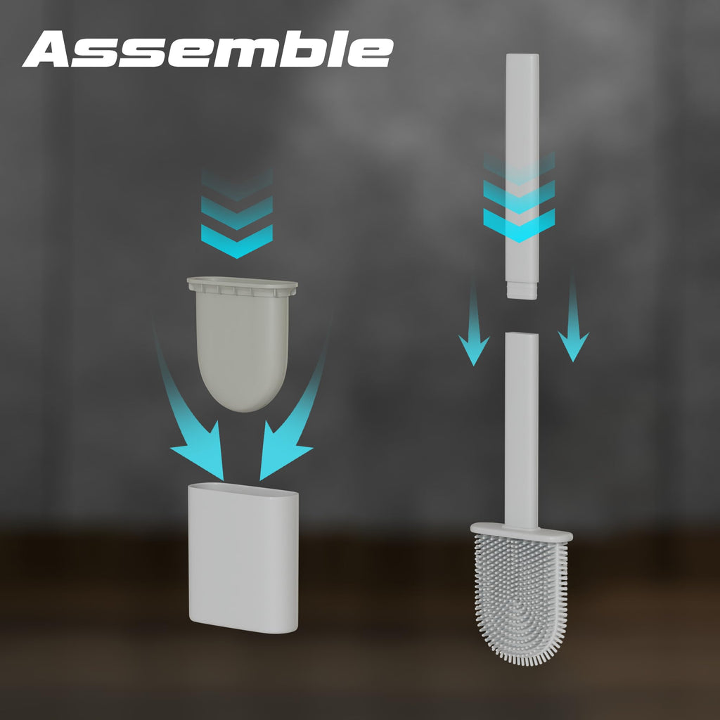 Silicone Toilet Brushes & Holders