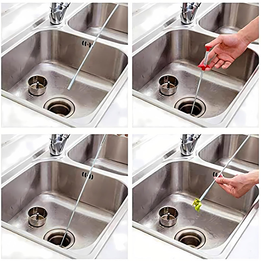 Drain Snake Clog Remover Cleaning Tool