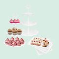 6PCS Dessert Table Display & Cupcake Stand Set