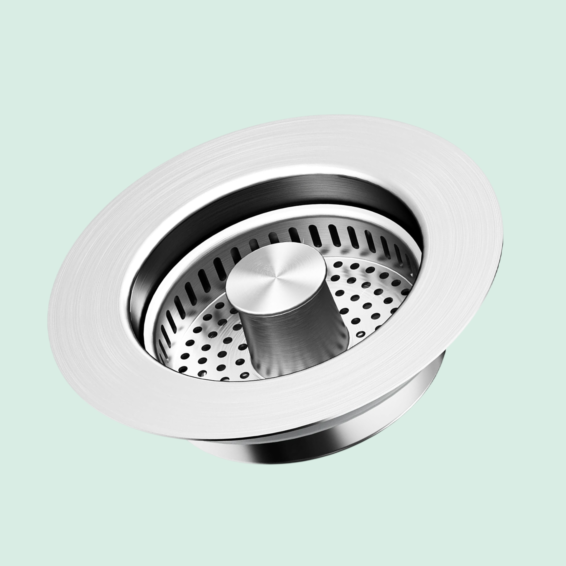 3-in-1 Kitchen Sink Drain Strainer & Stopper