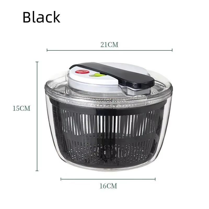 3L Salad Spinner Vegetable Washer & Dryer