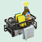 Kitchen Sink Sponge Holder Cleaning Tools Storage