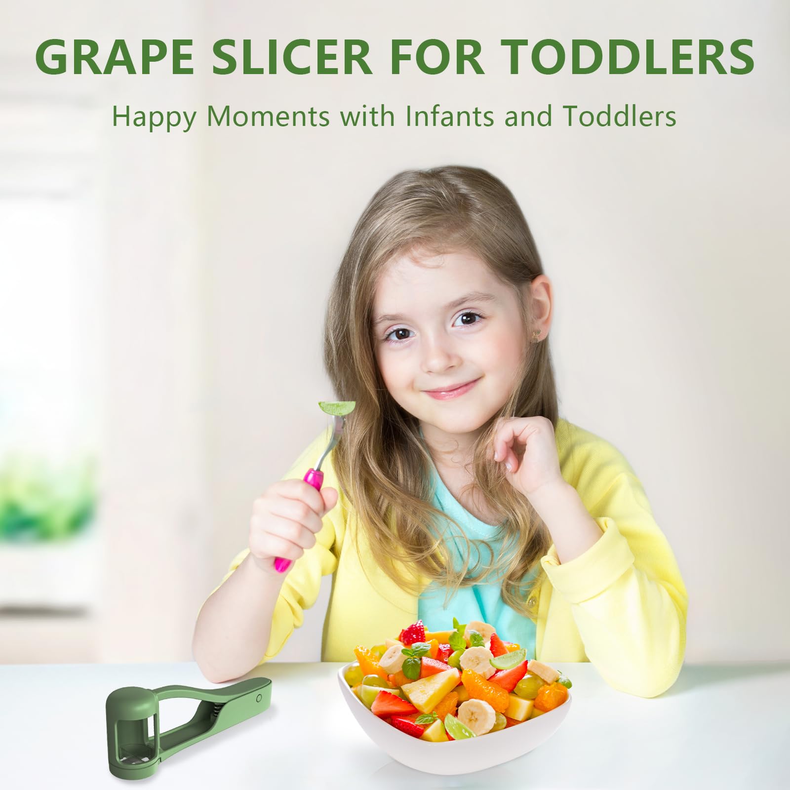 Stainless Steel Grape Cutter for Toddlers