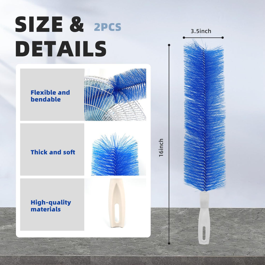 Fan Cleaning Brush Reusable Removes Dirt from Fans