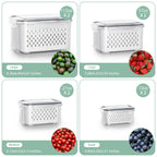 8PCS Fruit Storage Containers for Fridge