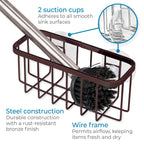 Stainless Steel Dish Sponge Holder Basket