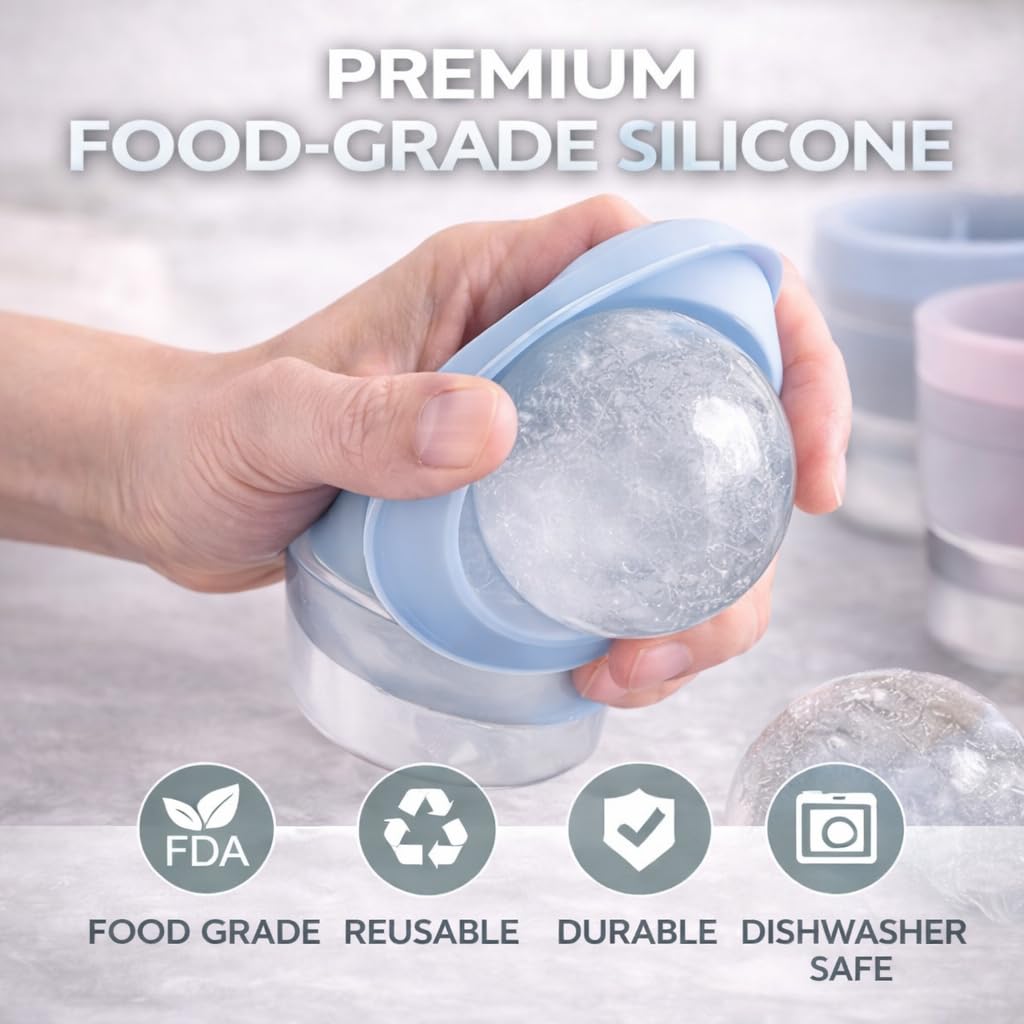 Ice Ball Making Mould 6 Pack