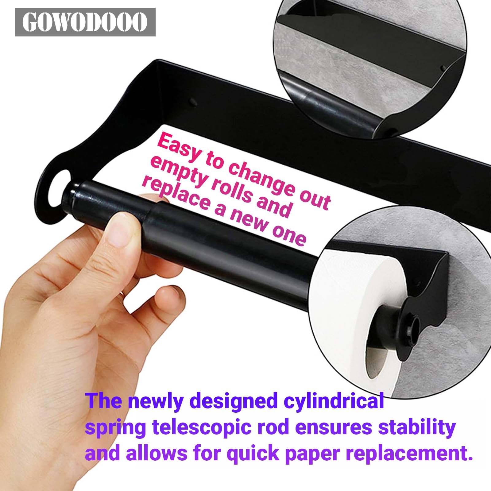 Under Cabinet Paper Towel Holder Stainless Steel