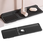 Faucet Mat for Kitchen Sink, Silicone Sink Splash Guard