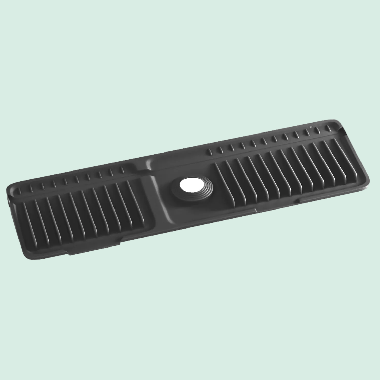 Faucet Mat for Kitchen Sink, Silicone Sink Splash Guard