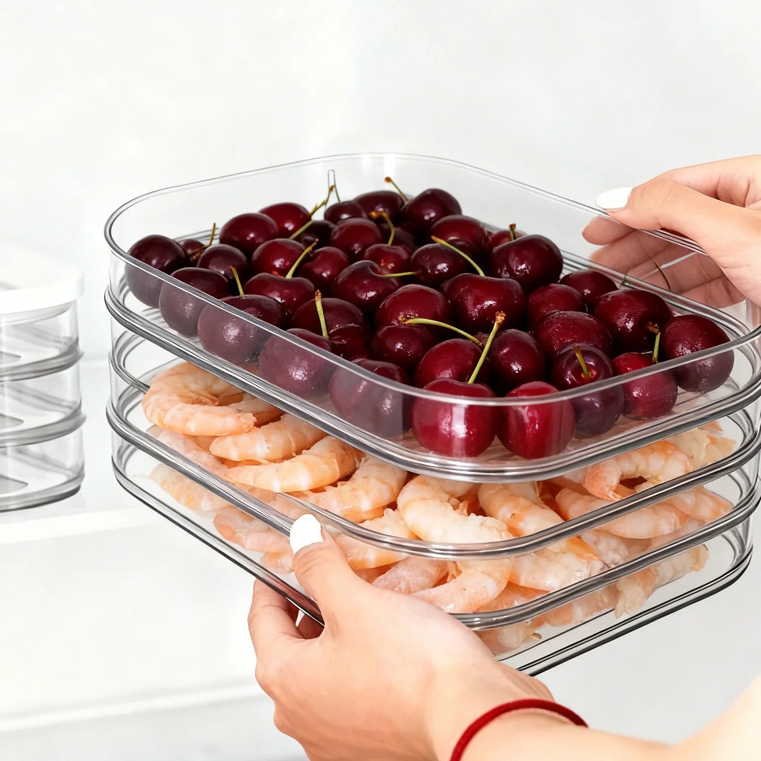 Organizer Box Home Kitchen Fridge Containers
