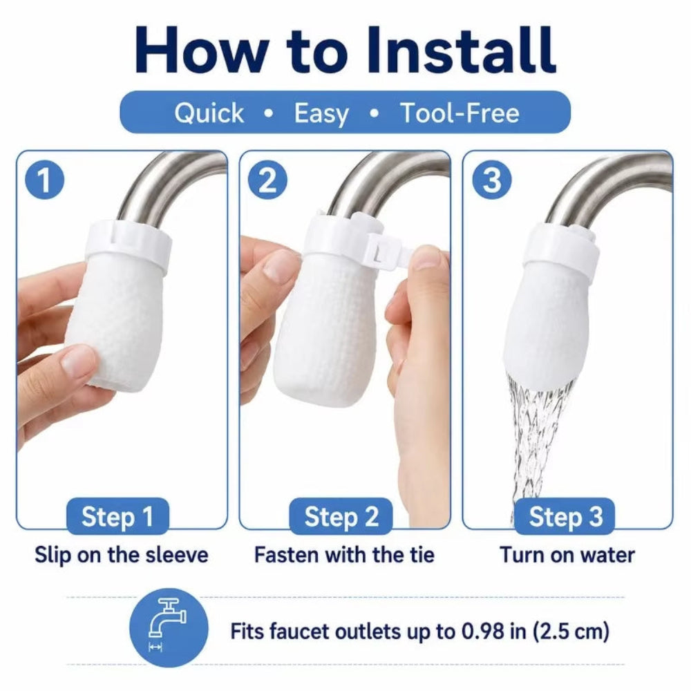 Faucet Filter Mesh Bags for Water Purification