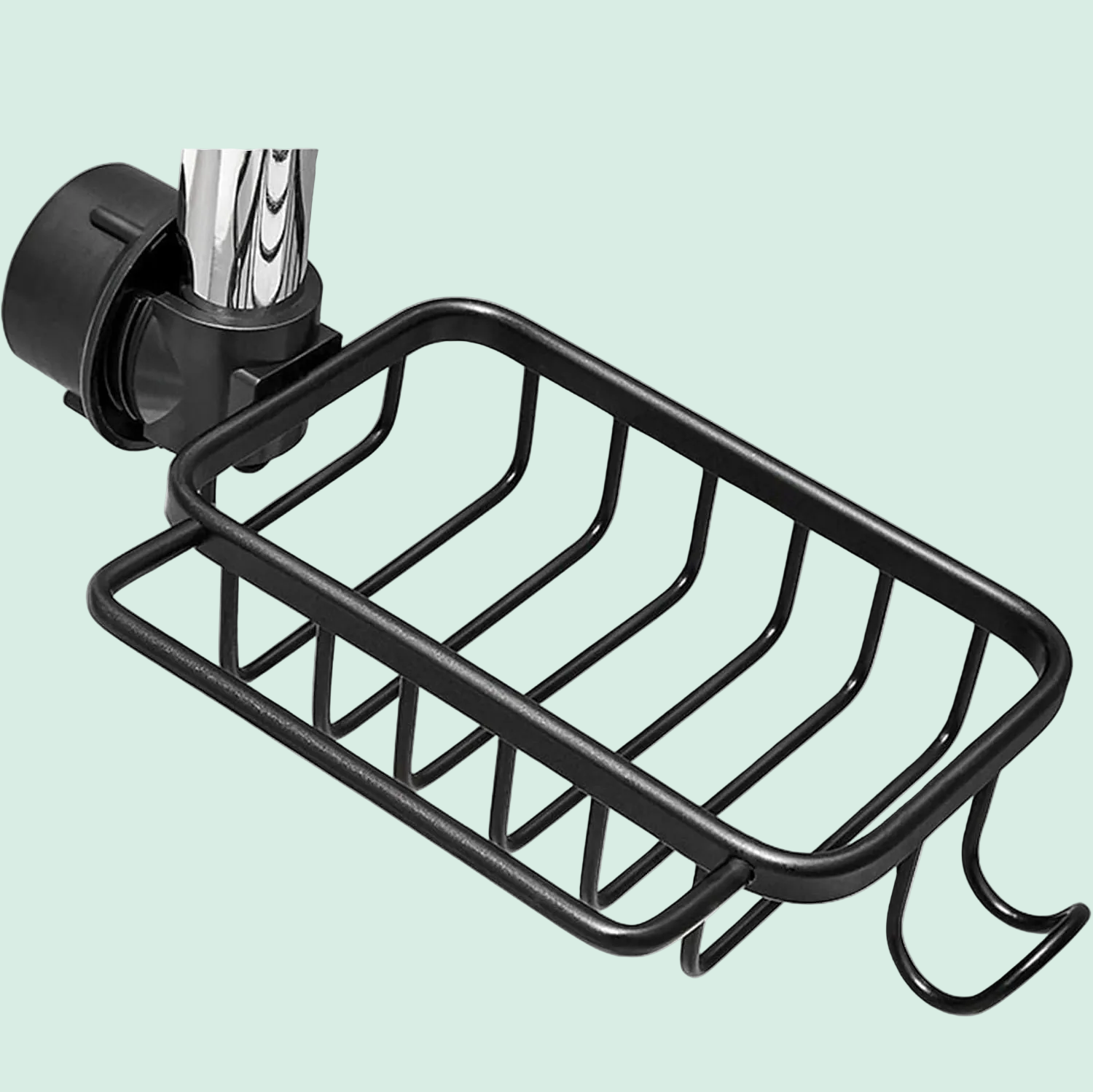 Stainless Steel Over Faucet Sponge Holder