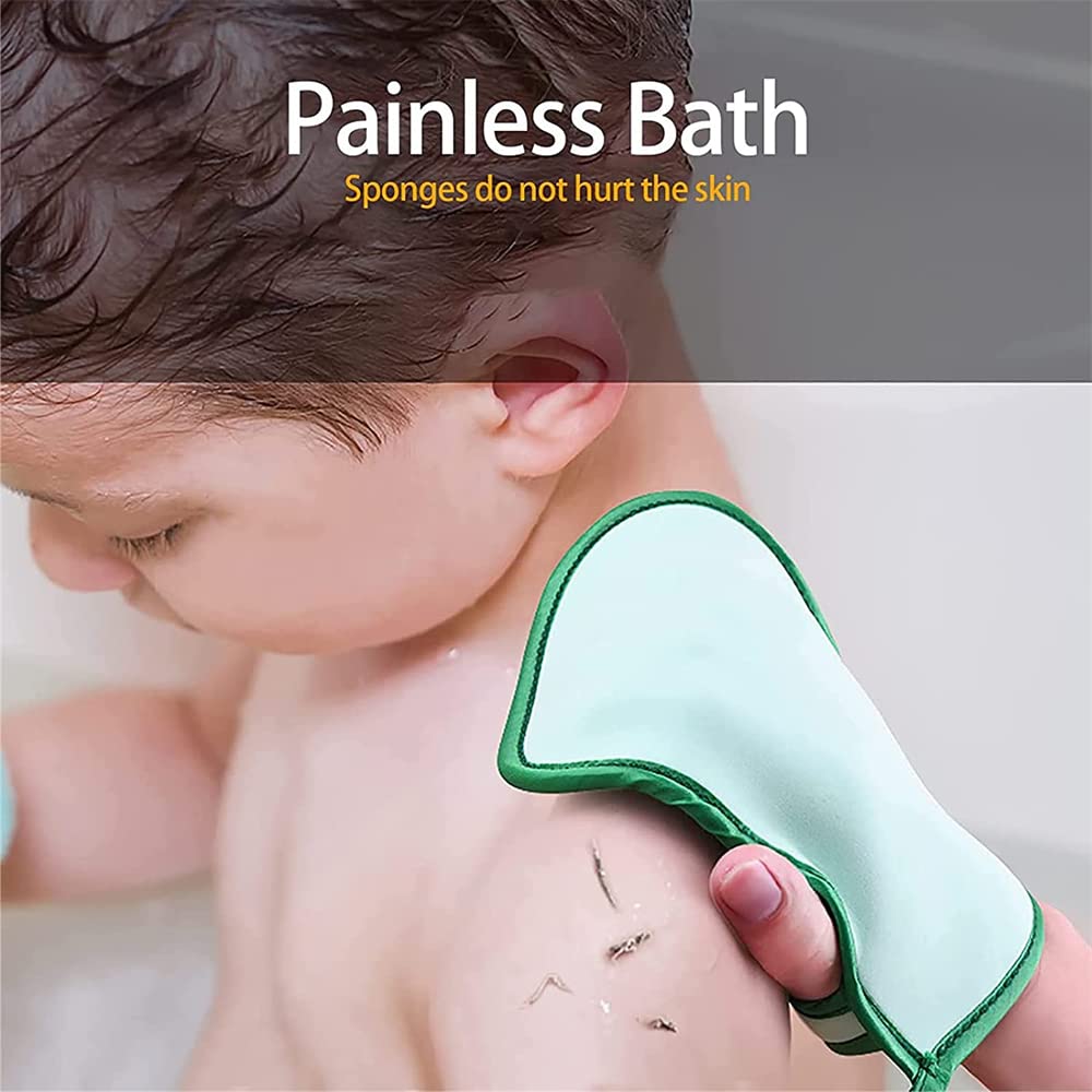 Children's Bath Towels, Soft Shower Gloves