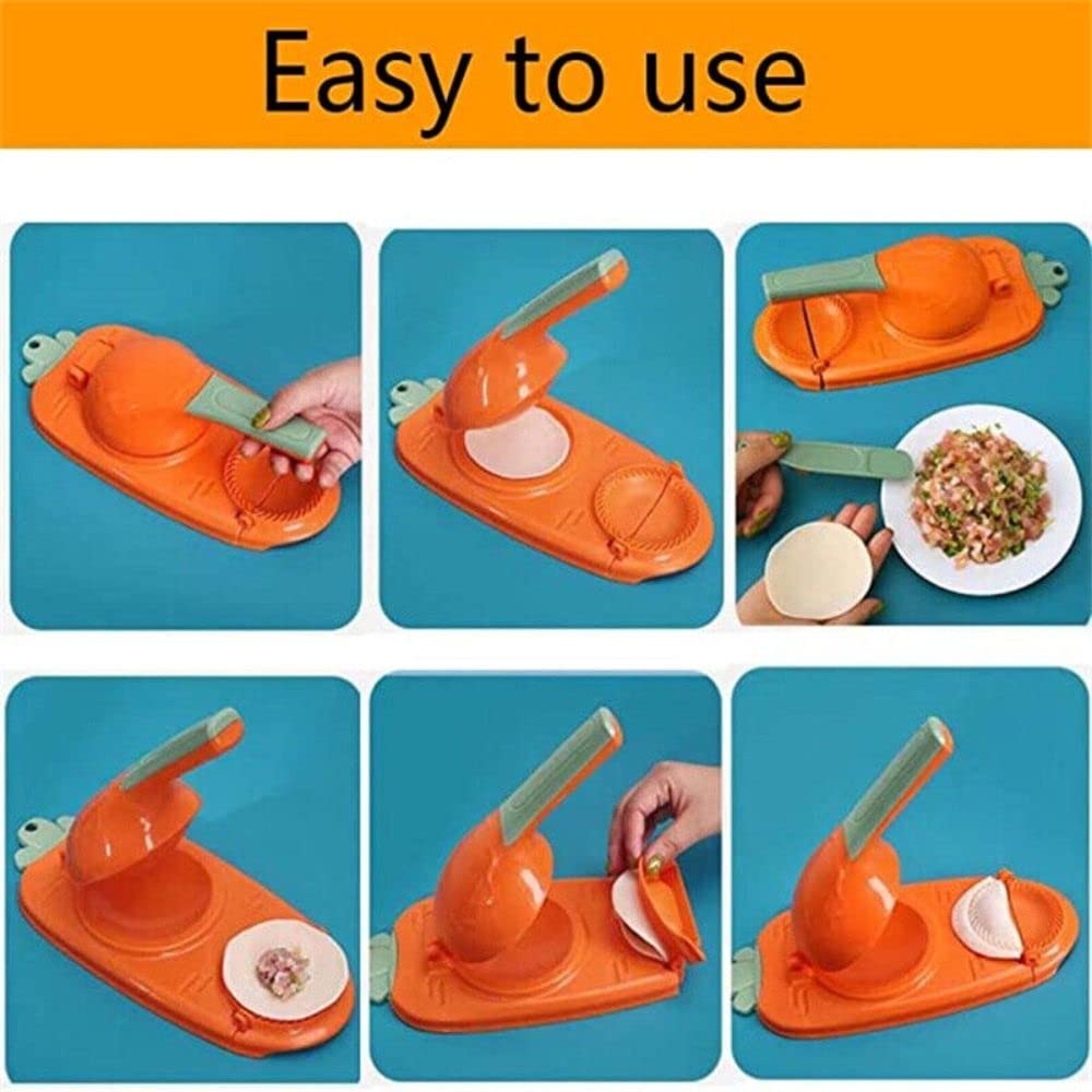 2-in-1 Dumpling Maker Dough Press Tool
