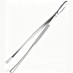 Stainless Steel Kitchen Cooking Tweezers (2pcs)