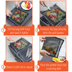Reusable Non-Stick BBQ Mesh Grilling Bags